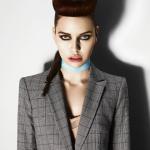 Kolekcja fryzur, Alain Pereque, androgeniczne, męski charakter mody, kobiety, kolory włosów, kształty, tekstura, techniki kolorystyczne, włosy