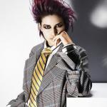 Kolekcja "Androgenic Epicene" - Alain Pereque Kolekcja fryzur, Alain Pereque, androgeniczne, męski charakter mody, kobiety, kolory włosów, kształty, tekstura, techniki kolorystyczne, włosy