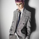 Kolekcja "Androgenic Epicene" - Alain Pereque Kolekcja fryzur, Alain Pereque, androgeniczne, męski charakter mody, kobiety, kolory włosów, kształty, tekstura, techniki kolorystyczne, włosy