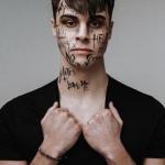 Konflikt - Sam Wall, fot. Marie Harkness, FPA Sam Wall, kolekcja, mężczyzn, teksturowane fryzury, zawodach fryzjerskich, modeling, abcfryzjera