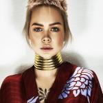 Kolekcja Brave, fryzury Candice Mckay, fot. John Rawson, styl FPA Brave, Candice Mckay, FPA, red. SUZI, kwalifikacja FRK.03, o stylach, projekty fryzur, projektowanie i wizualizacja fryzur, moda etniczna, klasyka, nowoczesność, barwy włosów, stylistyka