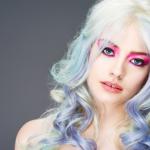 Muse of London, Beth, fot. Mauro Carraro Muse of London, SUZI, FRK.03, stylizacja i wizualizacja, elegancie, transparentne, kontrast, balejaż, sombre, tekstura włosów, projekt, makijaż