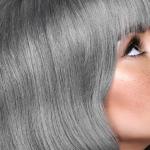 S. Burton, Safy B's, Aylesbury, fot. D. Greensmith - Luminescent S. Burton, Safy B's, Aylesbury, fot. D. Greensmith, SUZI, FRK.03, kontrast symultaniczny, szary, projektowanie fryzur