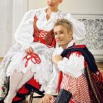 1. Strój krakowski - kolekcja Intercoiffure Polska - Śląsk 1. Strój krakowski - kolekcja Intercoiffure Polska - Śląsk