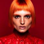 Rubinowa - R.R.I. Rubin, kobieta, czerwień, wklęsła grzywska, suzi, FRK.03, FRK,01