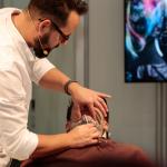 golenie zarostu - TOP HAIR International Trend & Fashion Days Düsseldorf 2015 golenie zarostu - TOP HAIR International Trend & Fashion Days Düsseldorf 2015