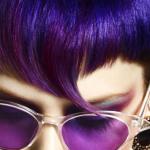 Shogo Ideguchi, fot. FPA Shogo, retrotic, projektowanie fryzur, sztuczna inteligencja, kolory uzupełniające, fioletowe, suzi, FRK.03