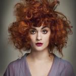 Wonderland, Debbie G of Debbie G Training, fot.: Colin Roy, FPA Debbie G, Wonderland, fryzury, stylizacja vintage, kształty, bogate tony, loki, tekstura, geometria w strzyżeniu